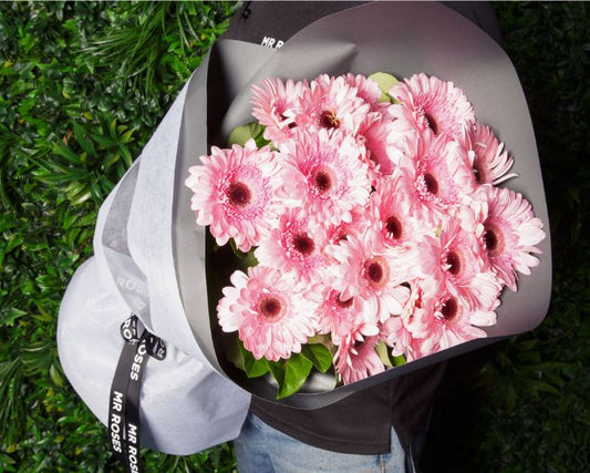 Soft Pink Gerbera Bouquet