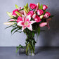 Mother's Day Flowers - Pink Lilies & Pink Roses
