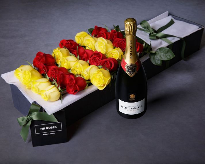 TAB Exclusive - Long Stemmed Roses & Bollinger