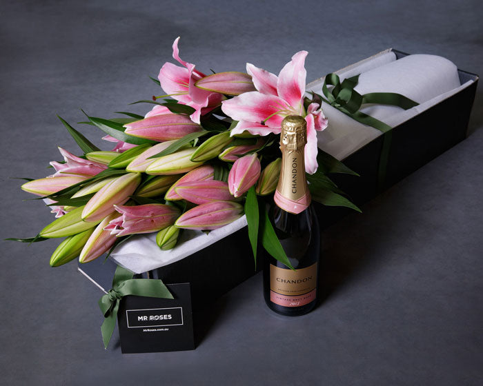 Lilies & Champagne