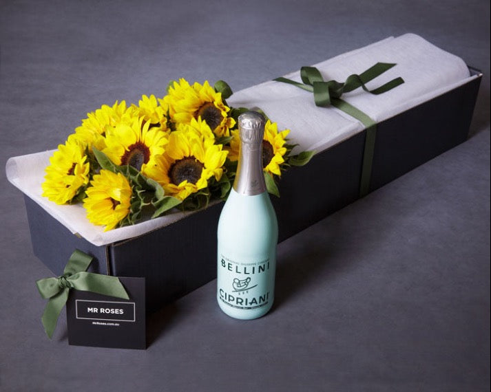Sunflowers and Champagne