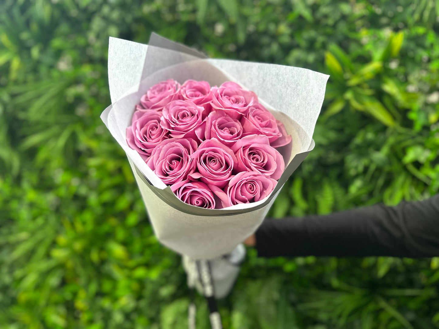 Purple Magnificent Rose Bouquet