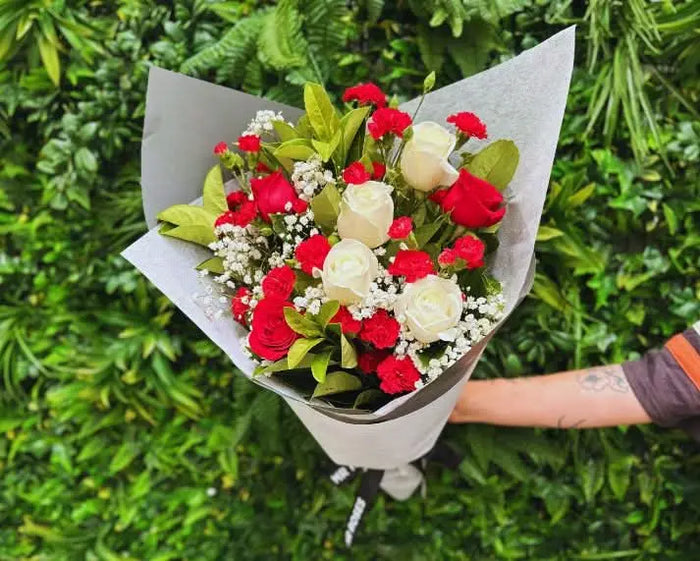 Joy Red Roses Bright Joy Rose Bouquet | Fresh Flowers & Roses | Mr Roses