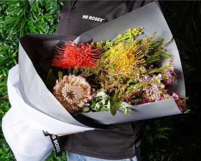 australian native wildflower posy bouquet