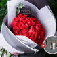Mother's Day Flowers - Red Rose Bouquet & Pampering Bath Salts