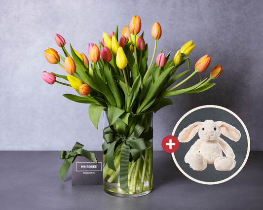 Member-Exclusive Tulips & Easter Bunny