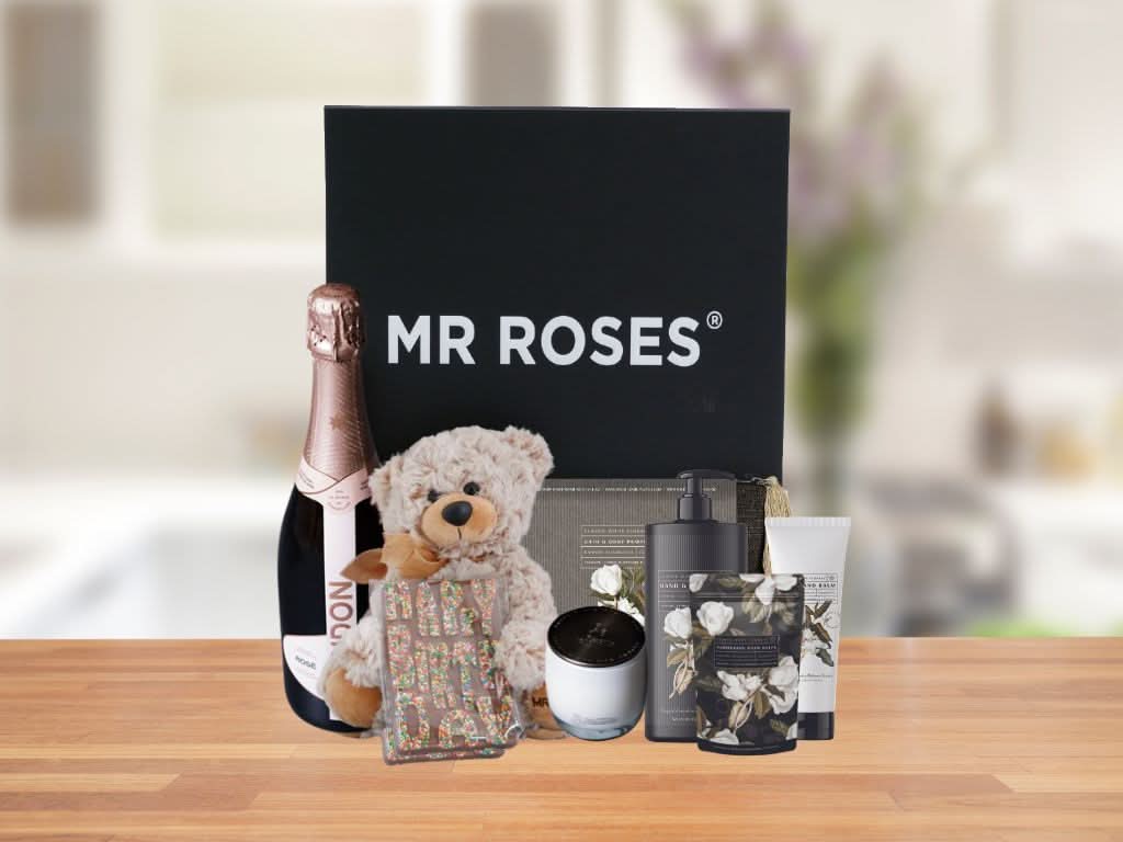 Mr Roses Logo Mr Roses Premium Birthday Hamper | Flowers & Gifts | Online Delivery