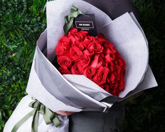 Mother's Day Flowers - Red Rose Bouquet