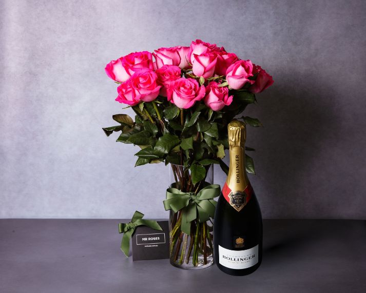 TAB Exclusive - Long Stemmed Roses & Bollinger
