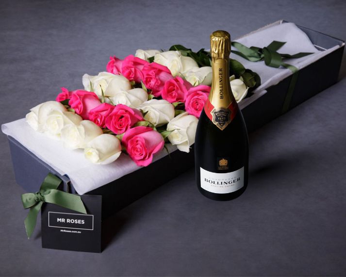 TAB Exclusive - Long Stemmed Roses & Bollinger