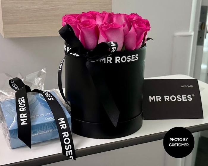 pink rose hat box customer photo 2