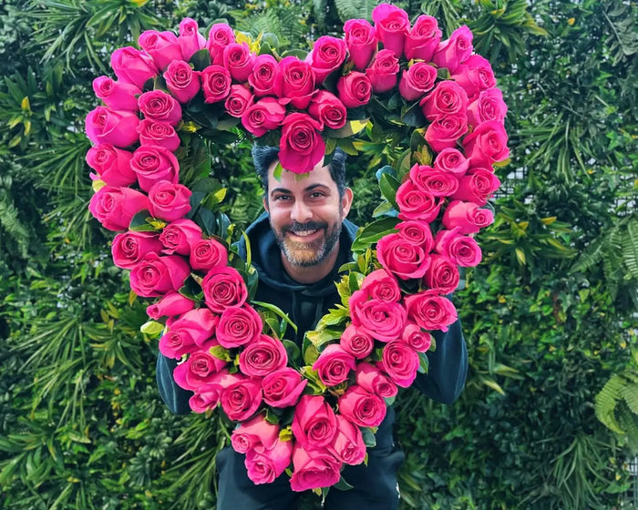 Mrr Roses Heart Magnificent Wreaths Australia | Romantic & Elegant Floral ...