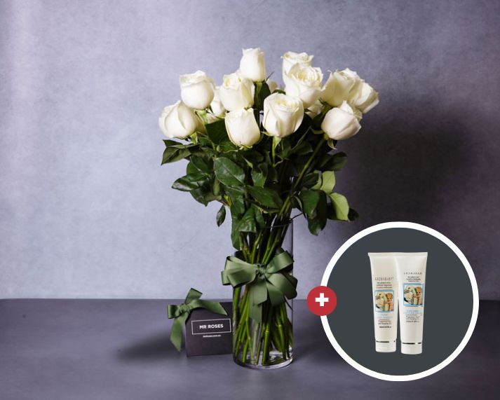 White Roses, Pure Baby Wash & Moisture Cream