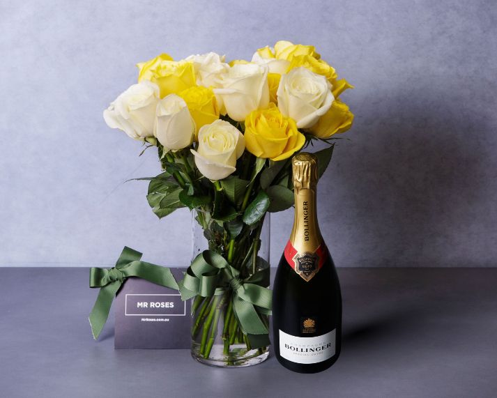TAB Exclusive - Long Stemmed Roses & Bollinger