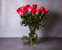 Mother's Day Flowers - Pink & Red Rose Bouquet