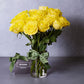 Medium Stemmed Yellow Roses